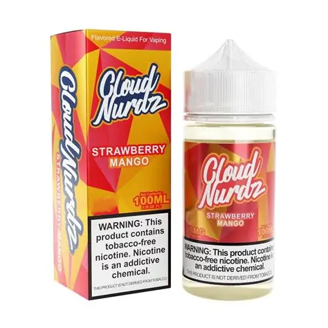 CLOUD NURDZ STWBRY MANGO 0MG 100ML
