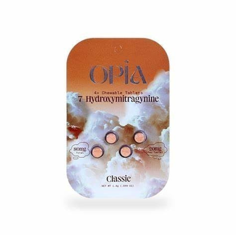 OPIA 7 HYDROXYMITGRAGYNINE TABLETS CLASSIC 4CT 80MG