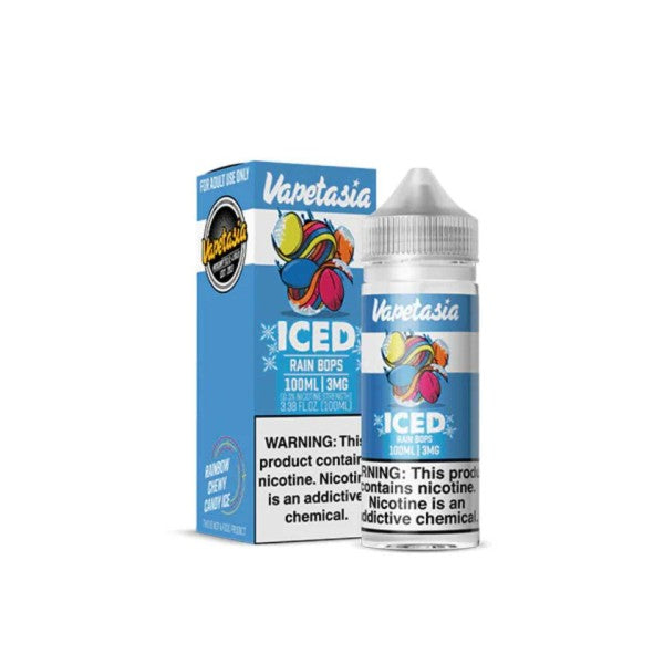 VAPETASIA ICE RAIN BOPS 100ML 6MG
