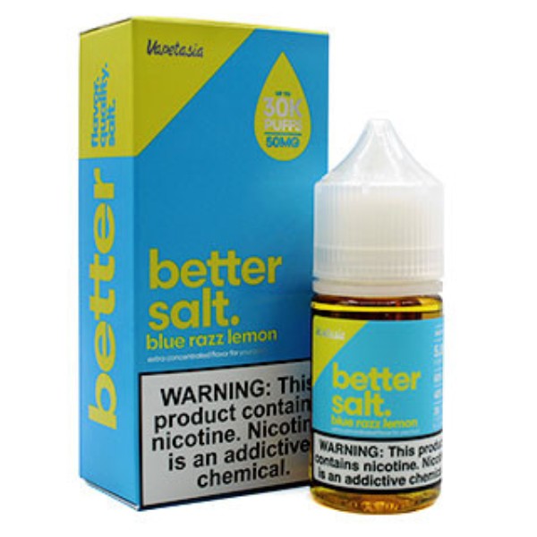 VAPETASIA BETTER SALT BLUE RAZZ LEMON 30ML 50MG