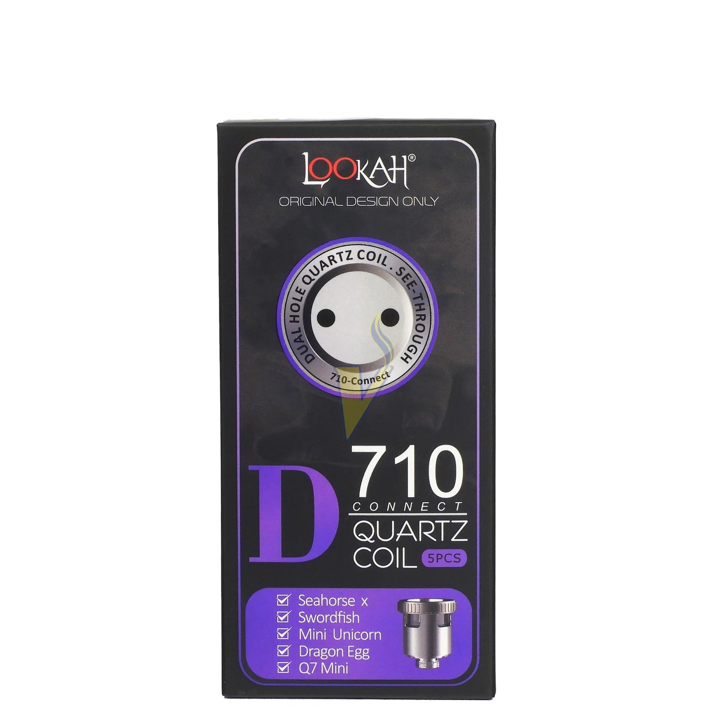LOOKAH 710 THREAD QUARTZ D WAX COIL 5CT