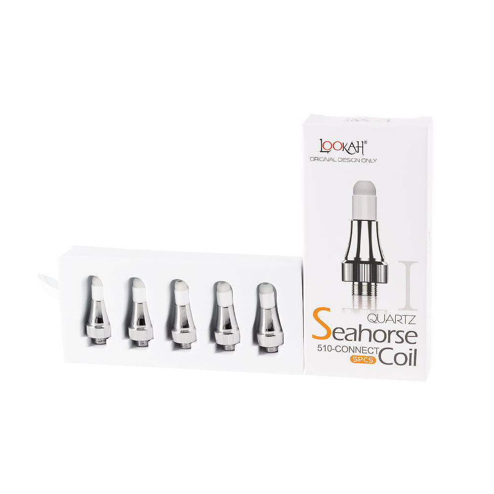 LOOKAH SEAHORSE TUBE 1 QUARTZ COIL 510 CONNECT 5CT