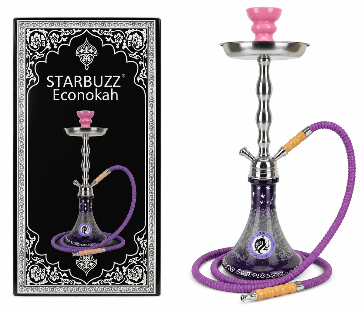 STARBUZZ ECONOKAH HOOKAH ASSORTED COLOR