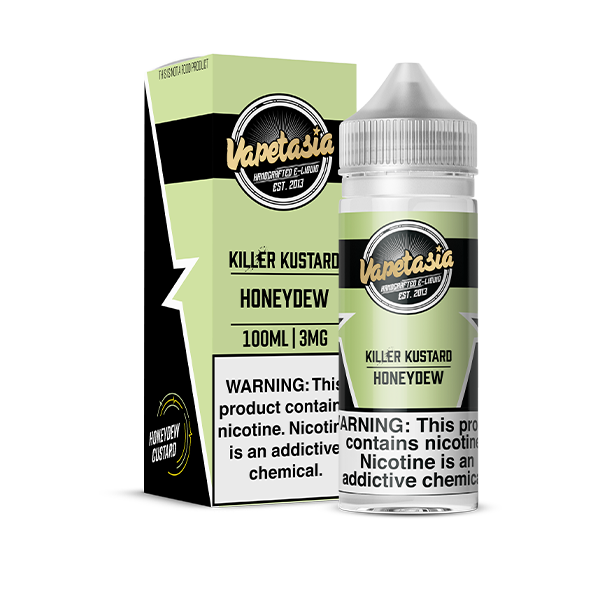 VAPETASIA KILLER KUSTARD HONEYDEW 100ML 3MG