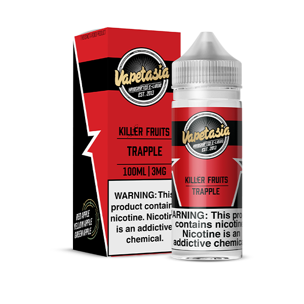 VAPETASIA KILLER FRUITS TRAPLE 100ML 0MG