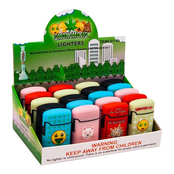 SMOKEMOJIS TORCH LIGHTER S113G 20CT