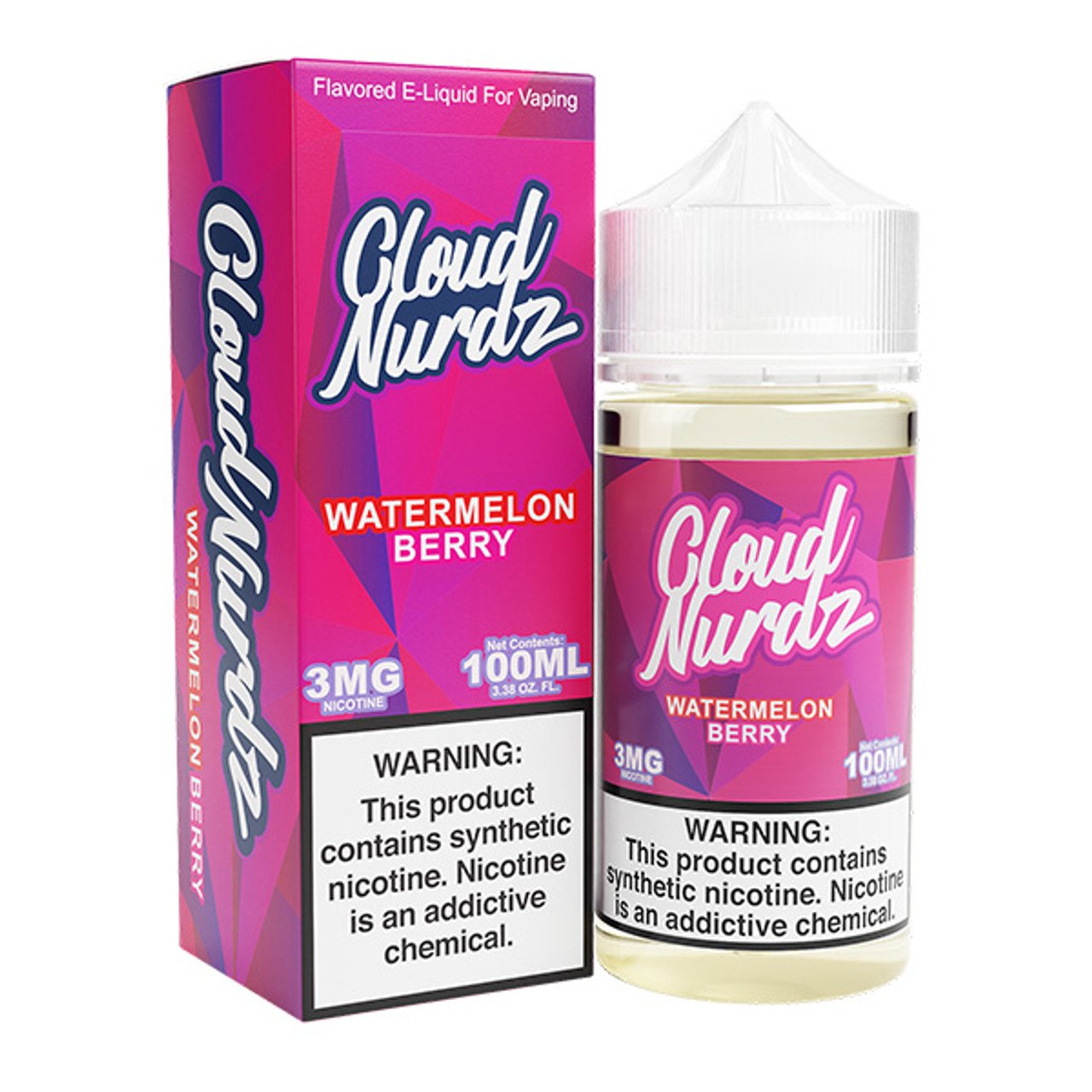 CLOUD NURDZ WATERMELON BERRY 3MG 100ML