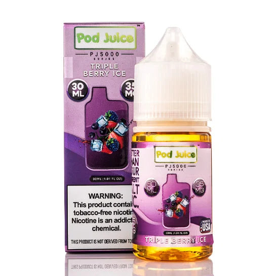 POD JUICE TRIPPLE BERRY ICE 35MG 30ML