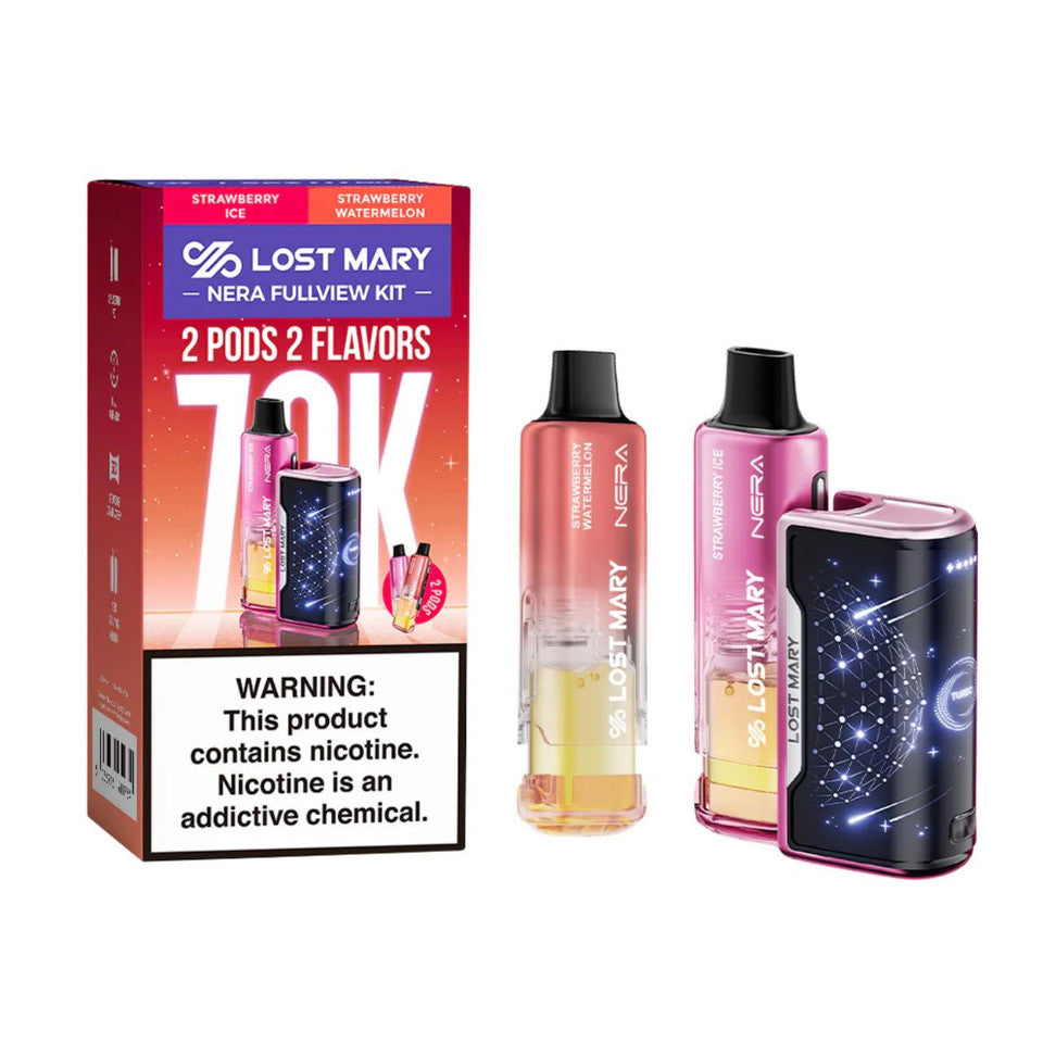 LOSTMARY NERA FW KIT STRAWBERRY WATERMELON STRAWBERRY ICE 70K