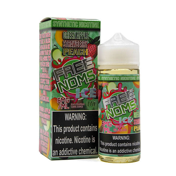 NOMS GREEN APPLE STWBRY PEACH ICE 120ML 6MG