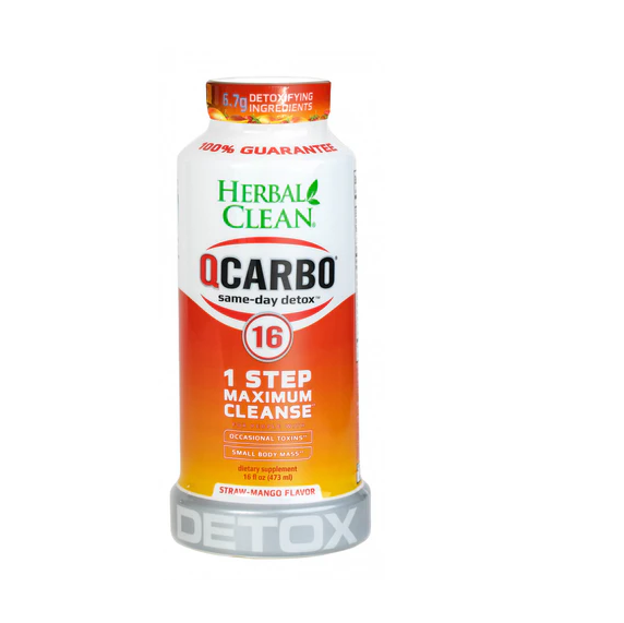 HERBAL QCARBO 1CT STRAW MANGO FLAVOR 32ONZ