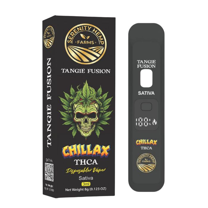 SERENITY HEMP CHILLAX THCA PROLL TANGIE FUSION 3GM