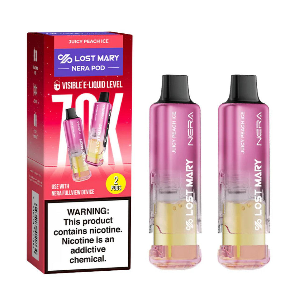 LOSTMARY NERA FW POD JUICY PEACH ICE 70K