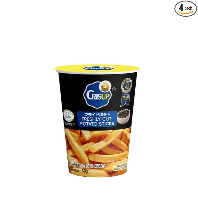 CRISUP POTATO STICKS BLACK PEPPER 2.4OZ