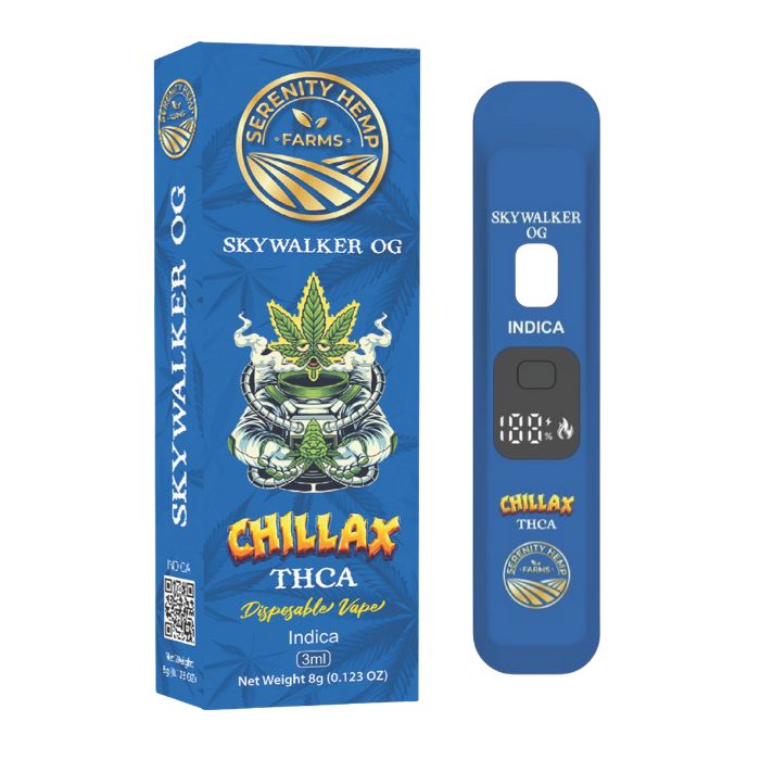 SERENITY HEMP CHILLAX THCA PROLL SKY WALKER OG 3GM