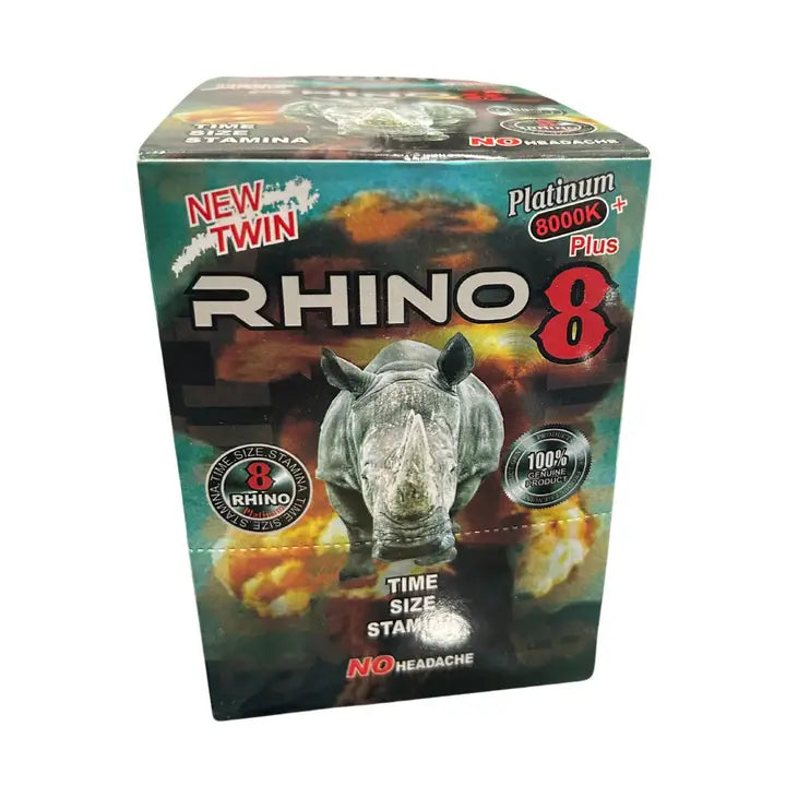 RHINO 8 DOUBLE PILL 24CT