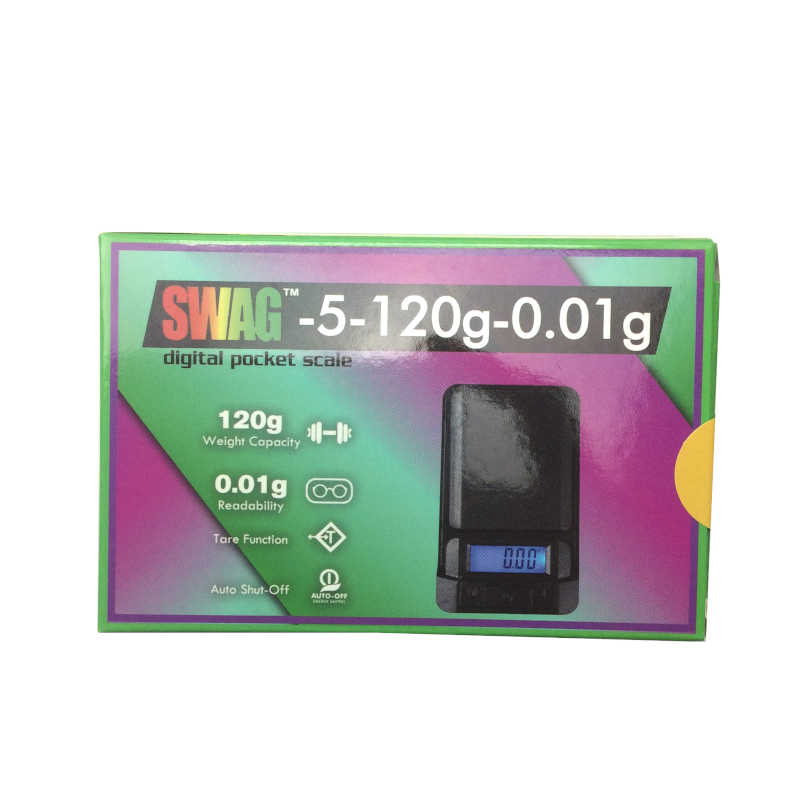 SWAG DIGITAL POCKET SCALE 5 120G 0.01G