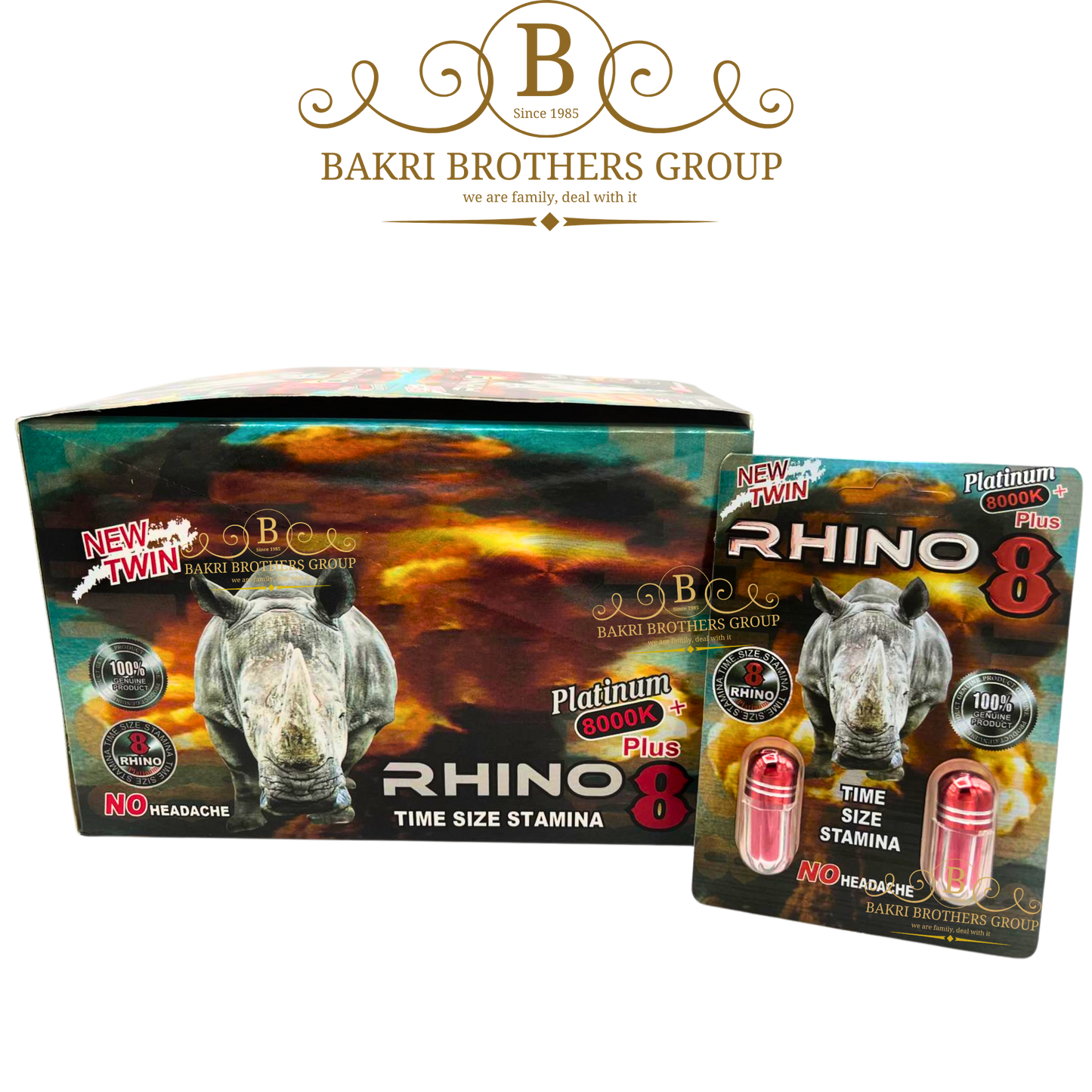 RHINO PLATINUM 8000 24CT