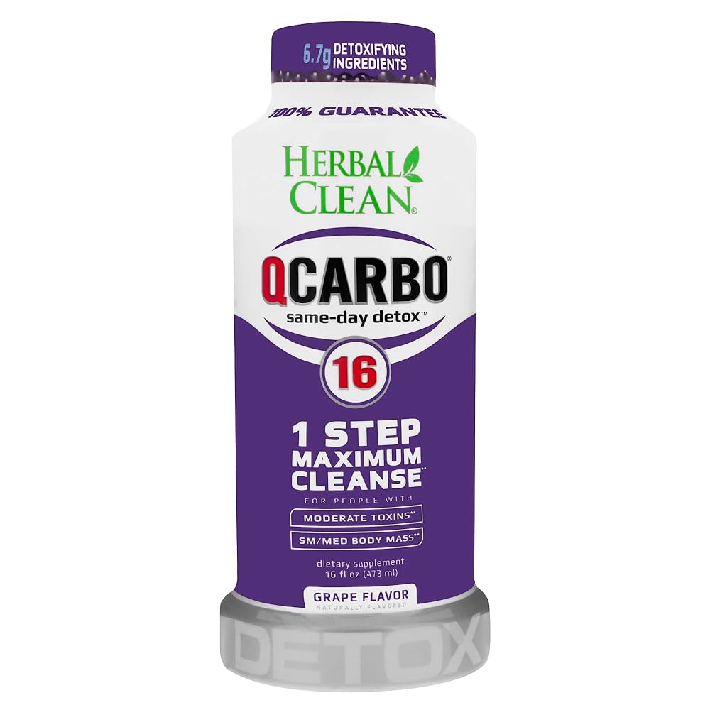 HERBAL QCARBO GRAPE FLAVOR 16OZ