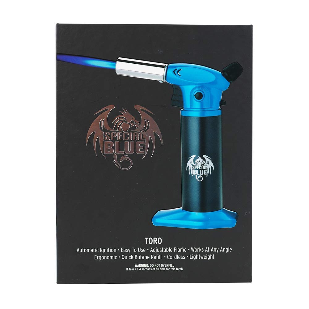 SPECIAL BLUE TORCH TORO REFILABLE BLUE 1CT