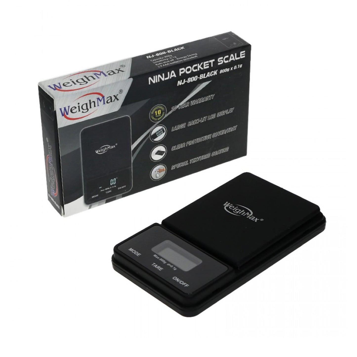WEIGHMAX NJ-800 BLACK 800G X 0.1G