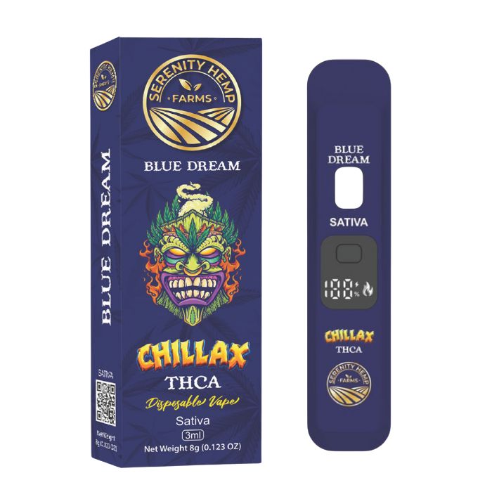 SERENITY HEMP CHILLAX THCA PROLL BLUE DREAM 3GM