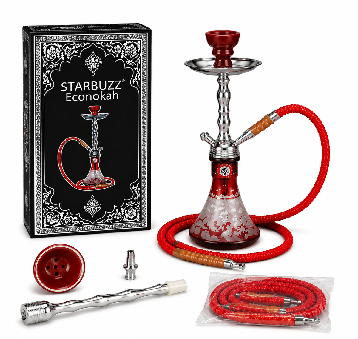 STARBUZZ ECONOKAH HOOKAH ASSORTED COLOR