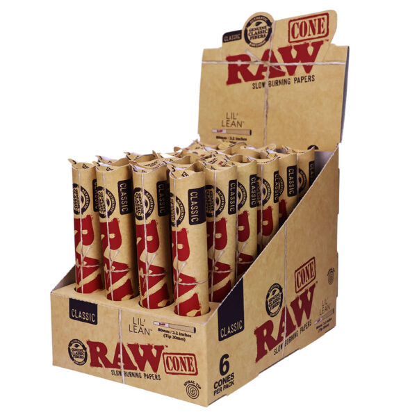 RAW CONES CLASSICE CONES LIL LEAN 24CT