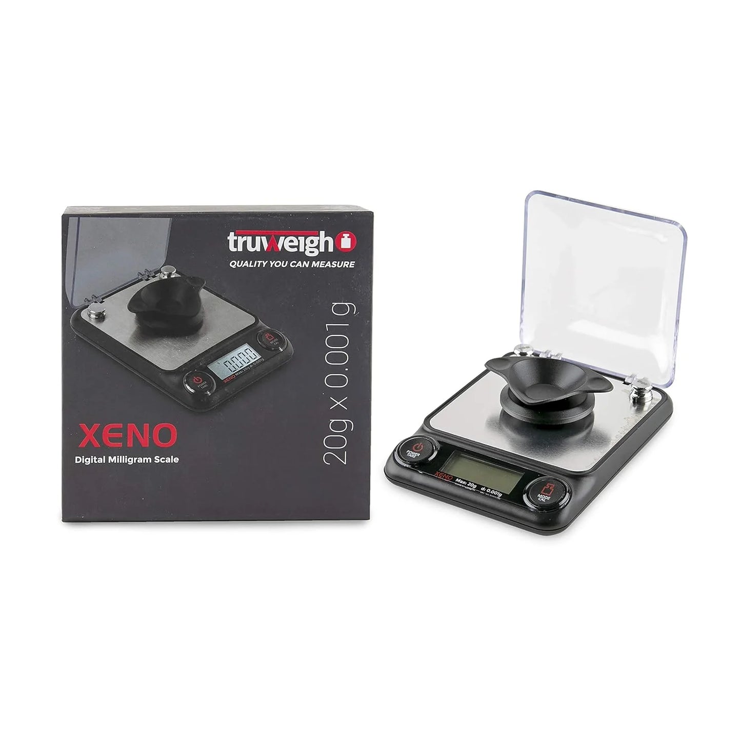 TRUWEIGH XENO SCALE 20GX0.001G BLACK SC-211