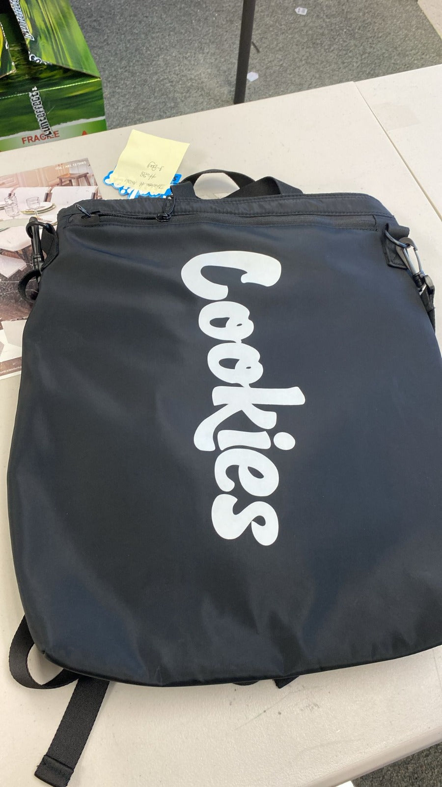 COOKIES BACKPACK BLACK 1CT