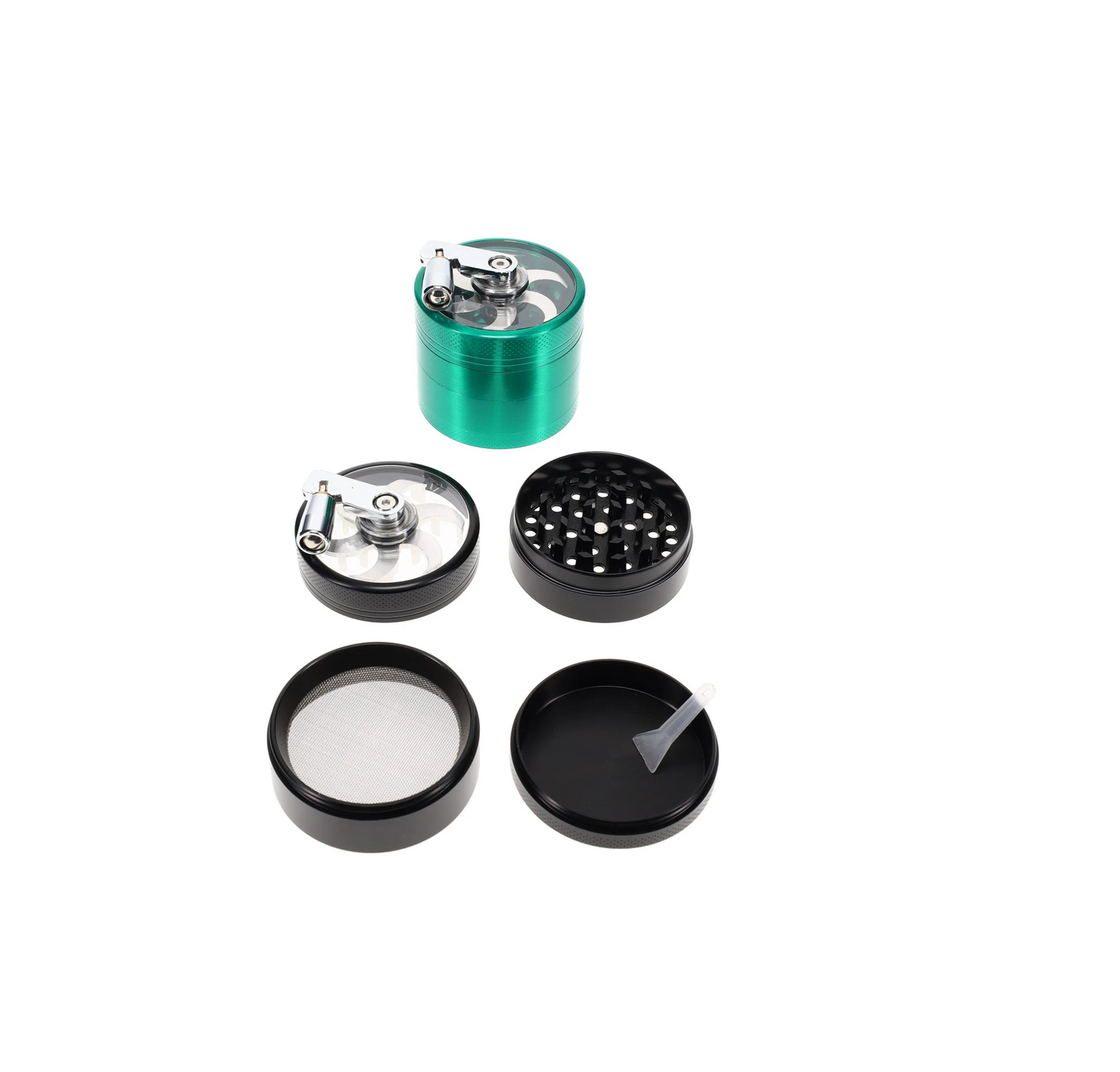 DEALZ GRINDER EPOXY ZINC ALLOY 2.25"