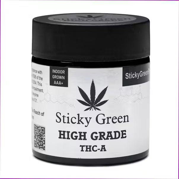 STICKY GREEN INDOOR HIGH GRADE FLOWER HYBRID 3.5G