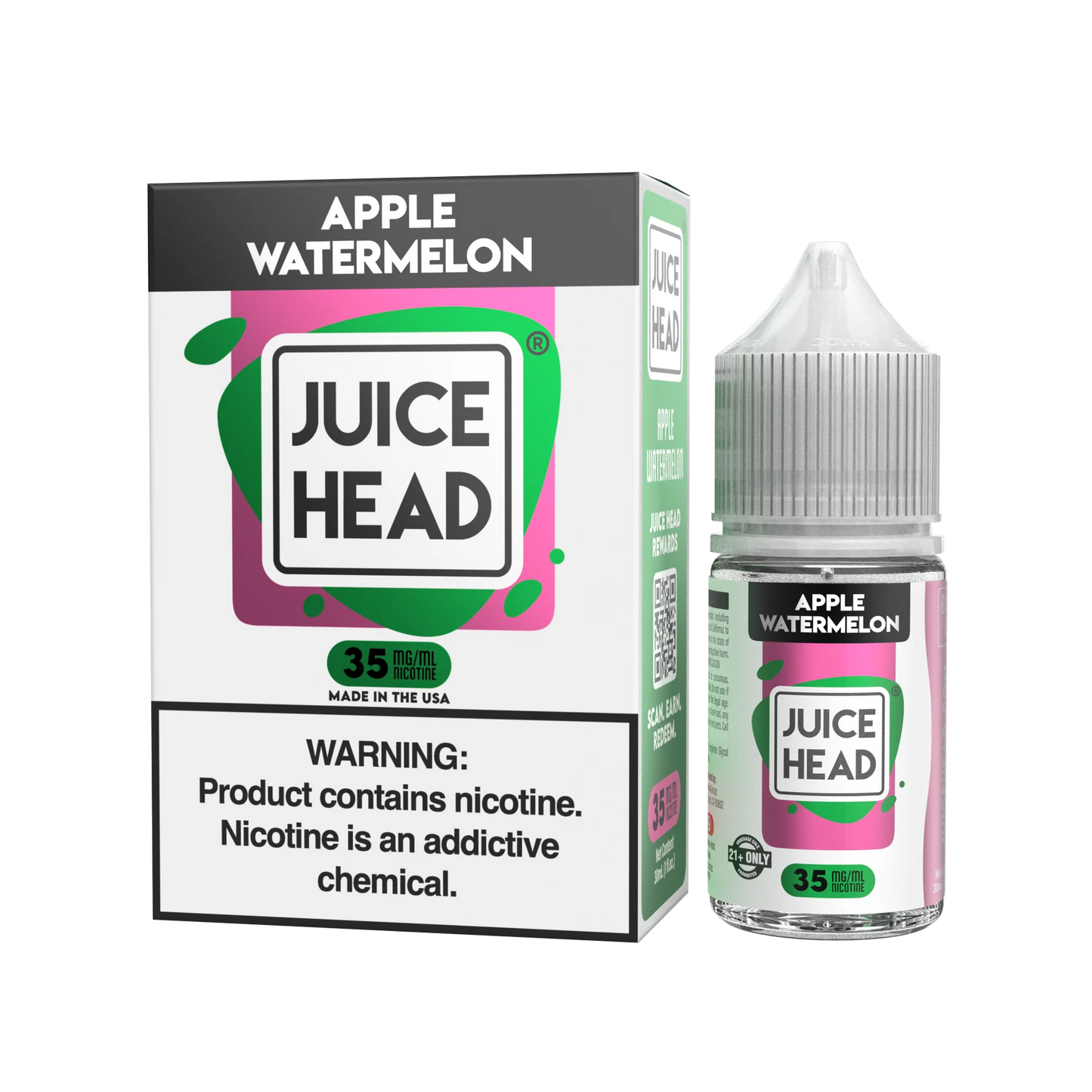 JUICE HEAD APPLE WATERMELON 50MG 30ML