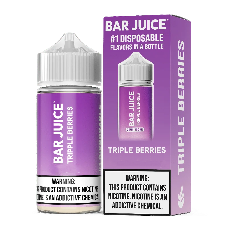 BAR JUICE TRIPLE BERRIES 100ML 6MG