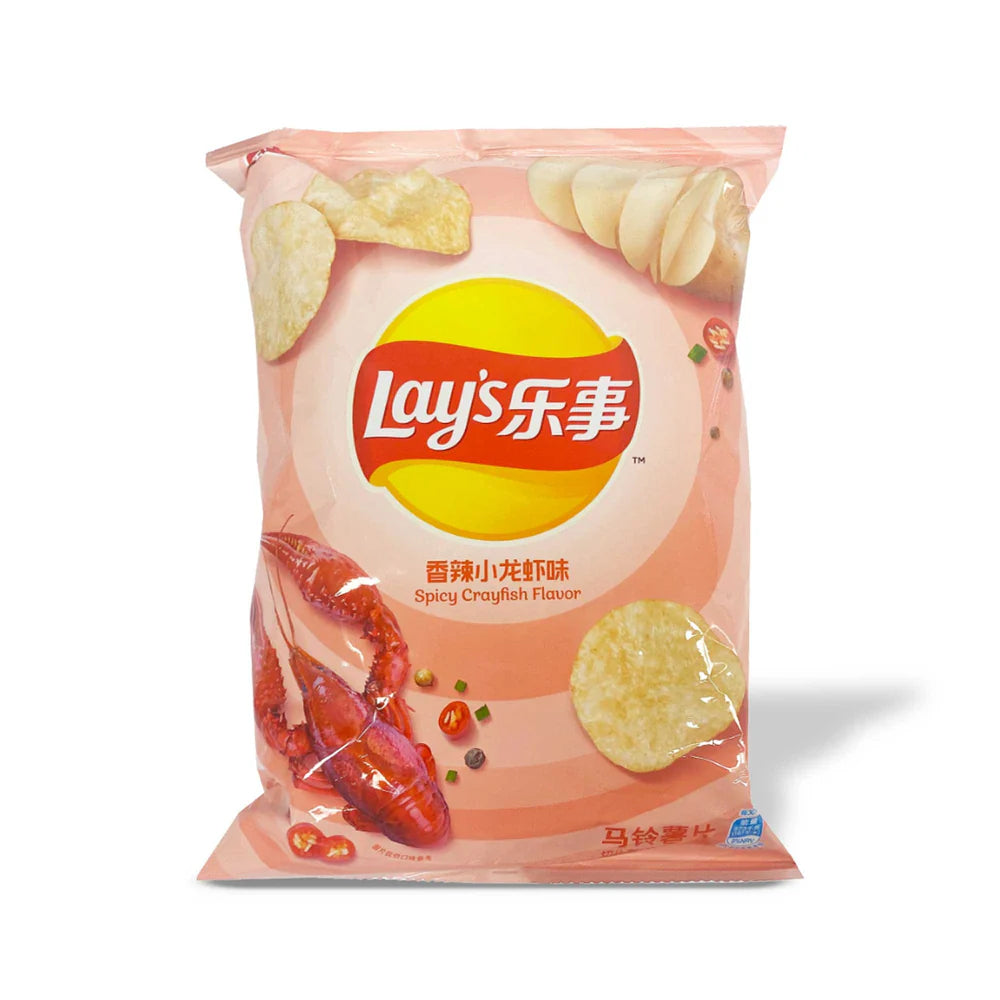 SPICY CRAYFISH POTATO CHIPS 246OZ