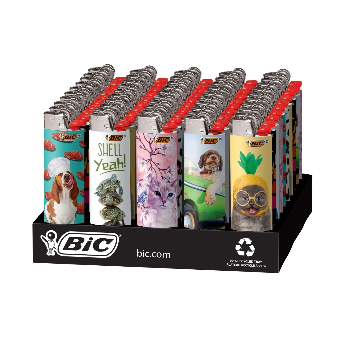 BIC LIGHTER ANIMAL LOVER LCWT1AN 50CT