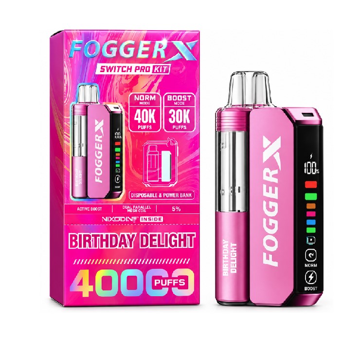 FOGER X SWITCH PRO KIT NXD BIRTHDAY DELIGHT 40K