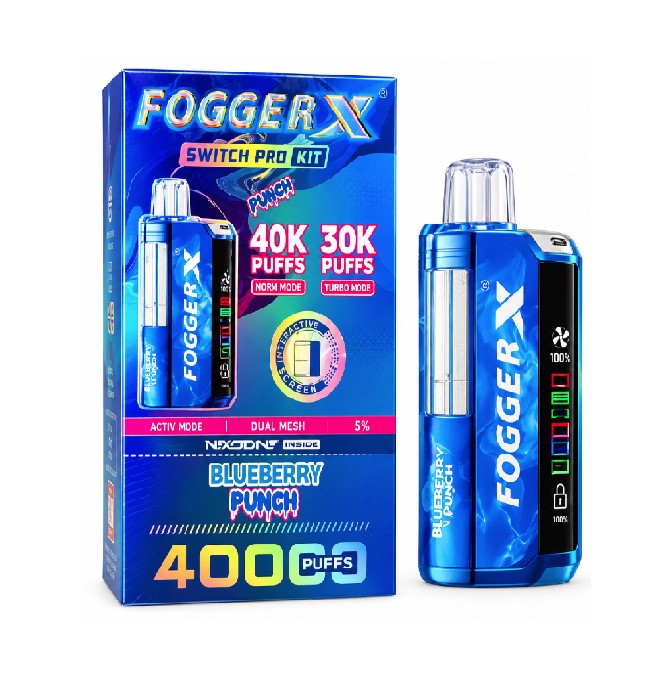 FOGER X SWITCH PRO KIT NXD BLUEBERRY PUNCH 40K