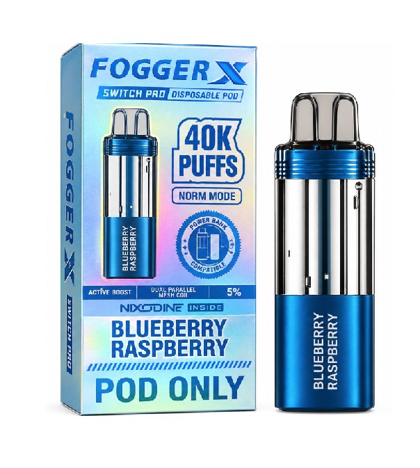 FOGER X SWITCH PRO POD NXD BLUEBERRY RASPBERRY 40K