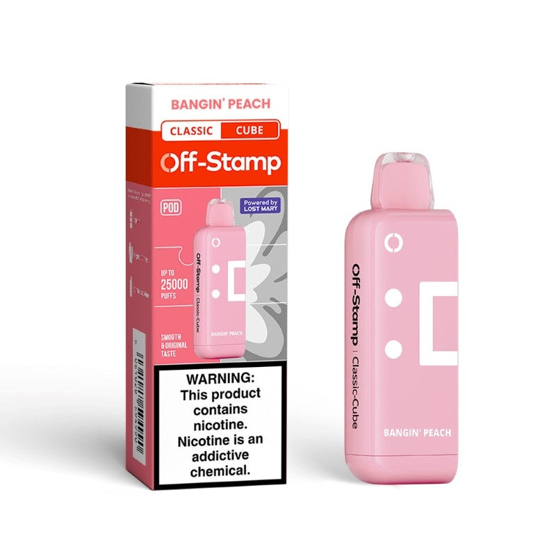 OFF STAMP X POD BANGIN PEACH 25K|5061028594990|Pack Of|5