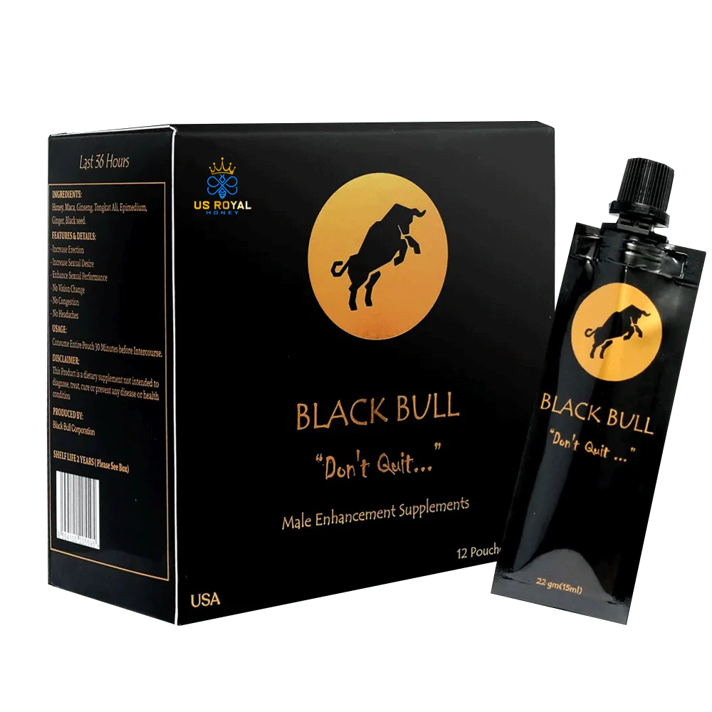 BLACK BULL HONEY COMBO 10CT