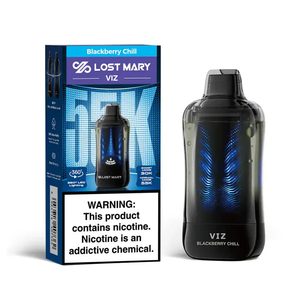 LOST MARY VIZ BLACKBERRY CHILL 55K