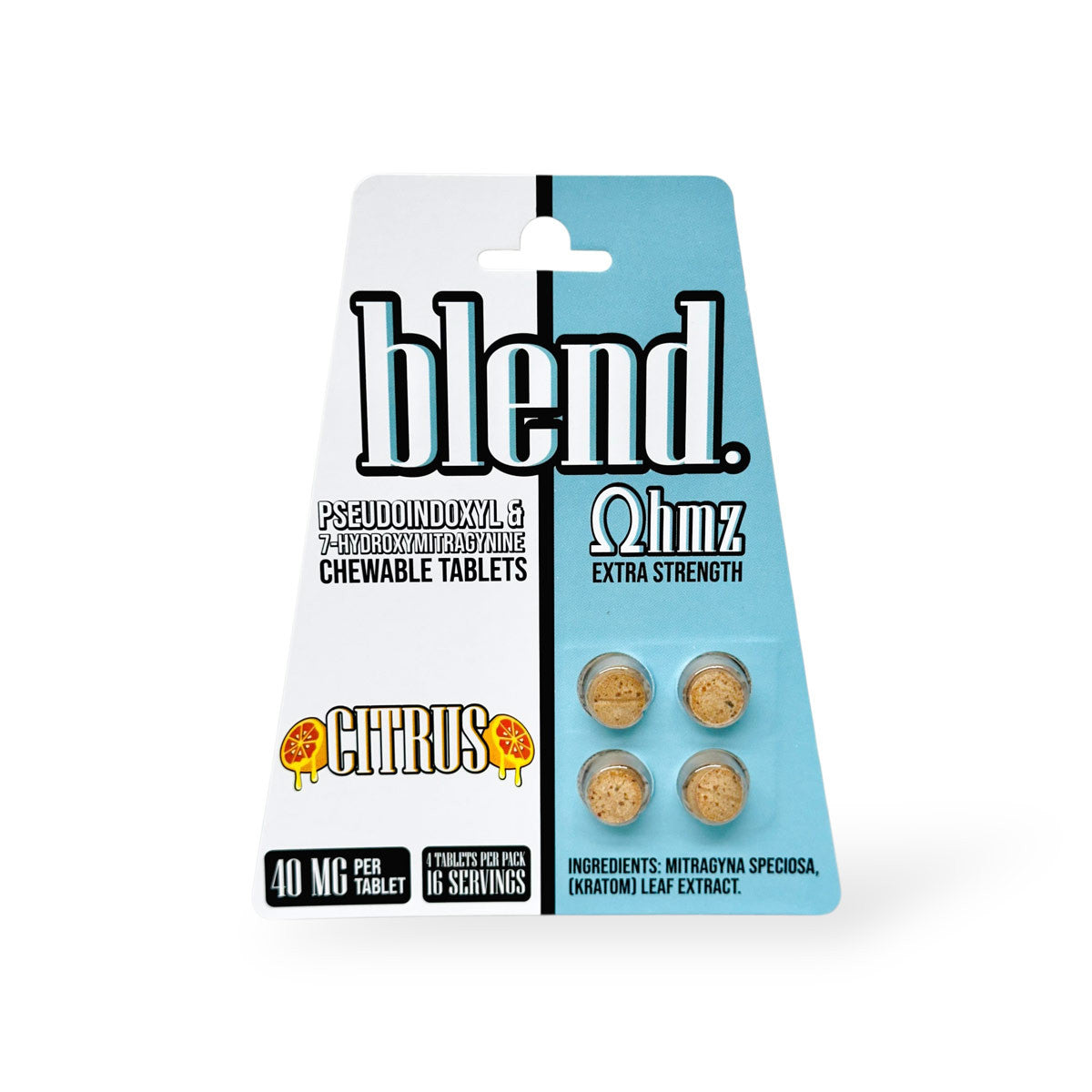 BLND PSELICOINDOXYL 7 HYDROXY CTRUS 40MG 4CT