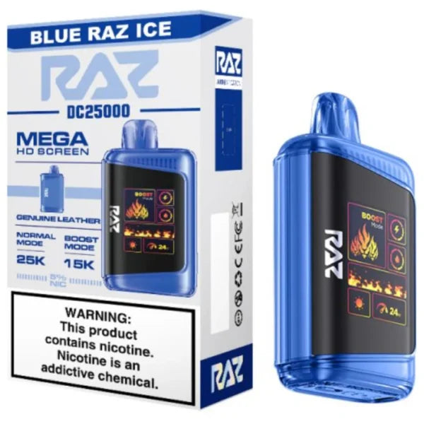 RAZ BLUE RAZZ ICE 25K|6975984056920|Pack Of|5