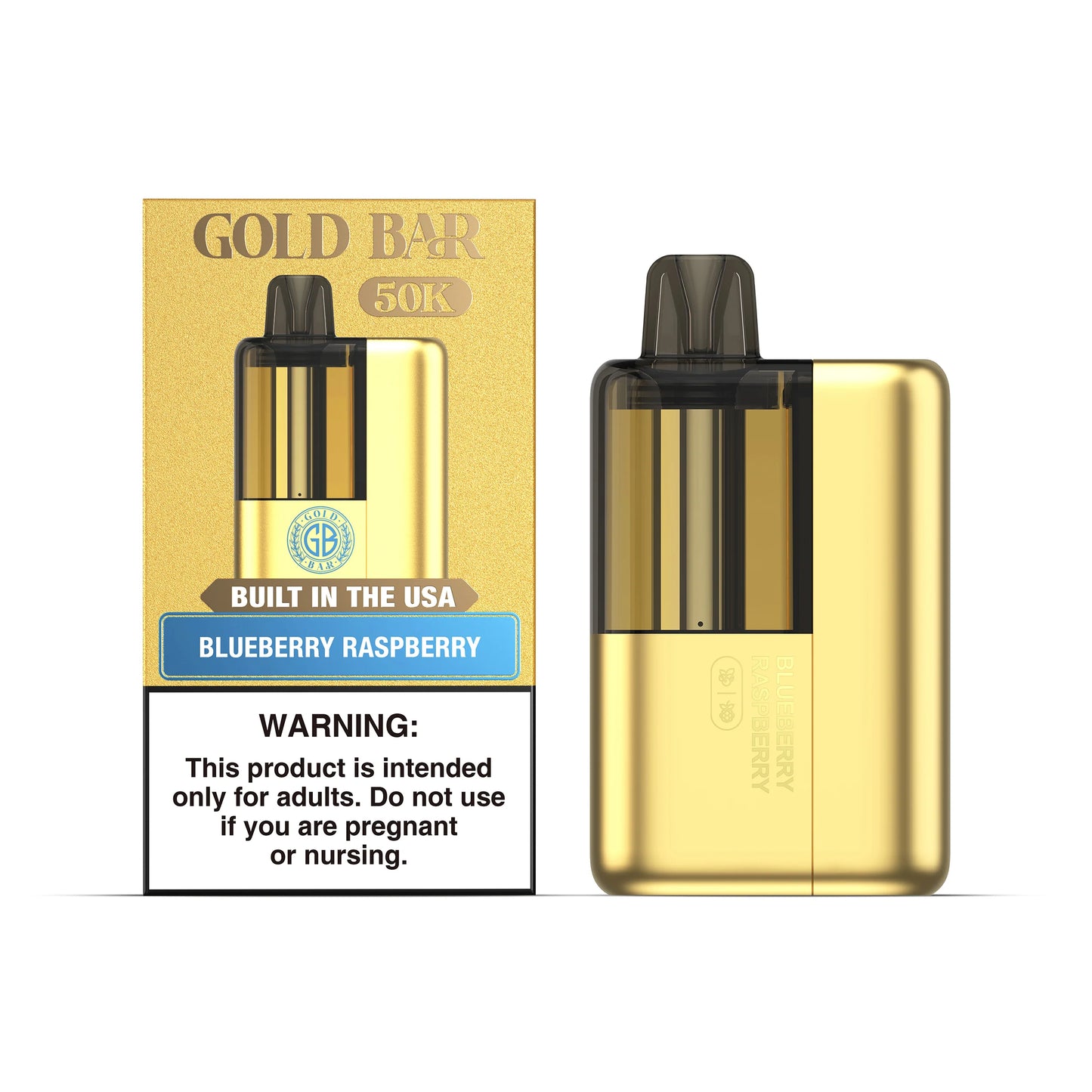GOLD BAR MAX KIT BLUEBERRY RASPBERRY 50K