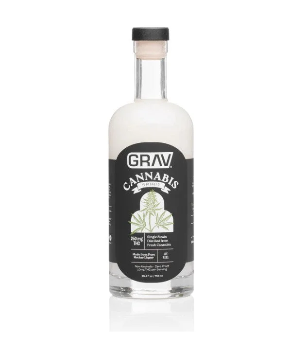 GRAV CANNABIS SPIRIT LOT121 THC 250MG 750ML