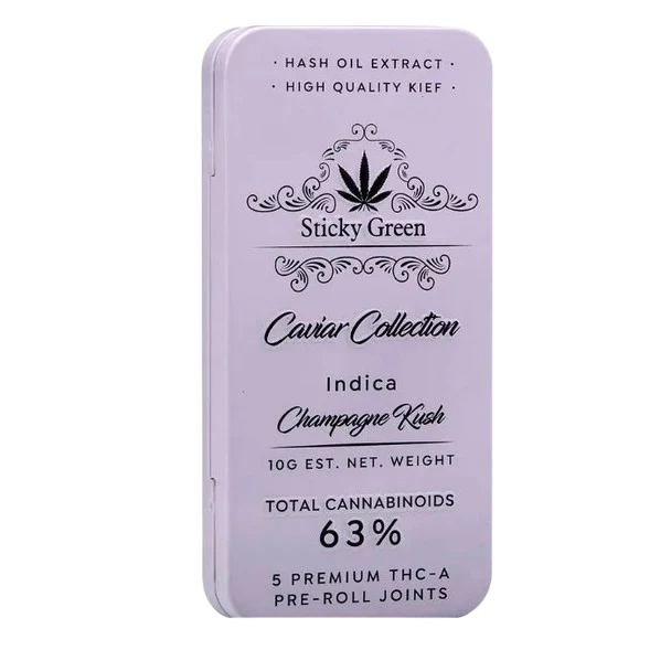 STICKY GREEN THCA PROLL CHAMPAGNE KUSH INDICA