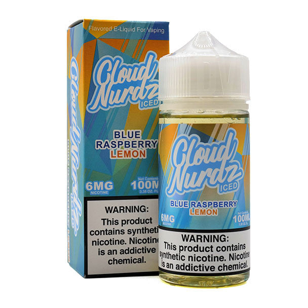 CLOUD NURDZ BLUE RSPBRY LEMON 100ML 6MG