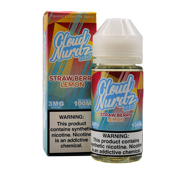 CLOUD NURDZ STWBRY LEMON 100ML 3MG