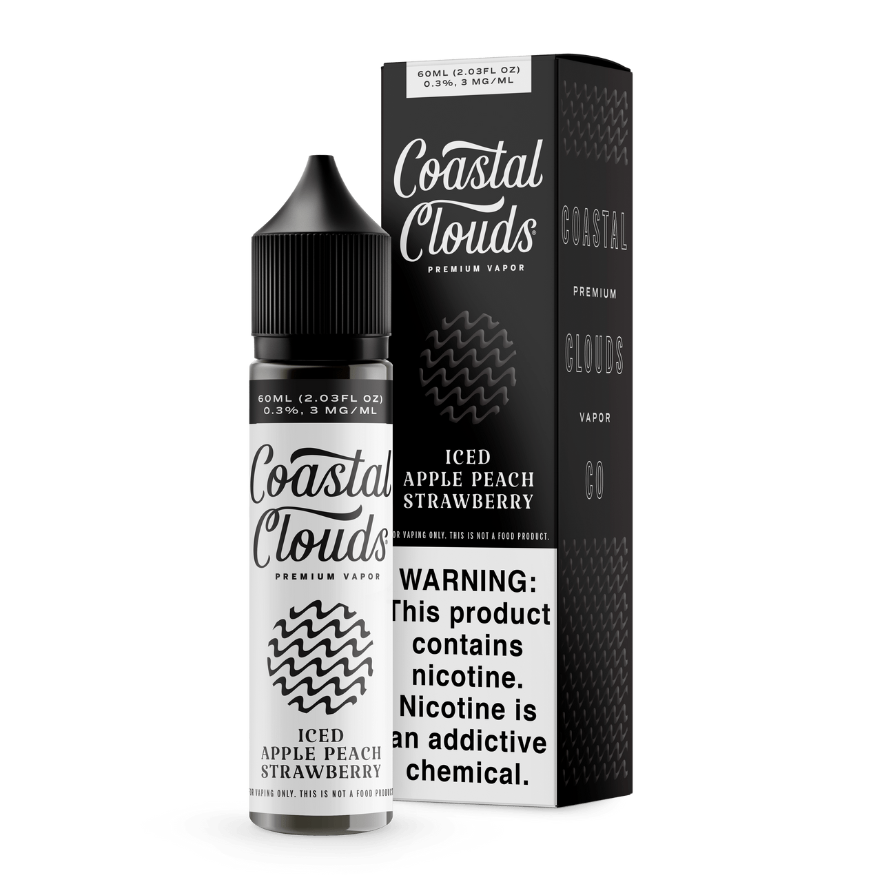 TFN COASTAL CLOUD ICED STRAWBERRY 3MG 60ML